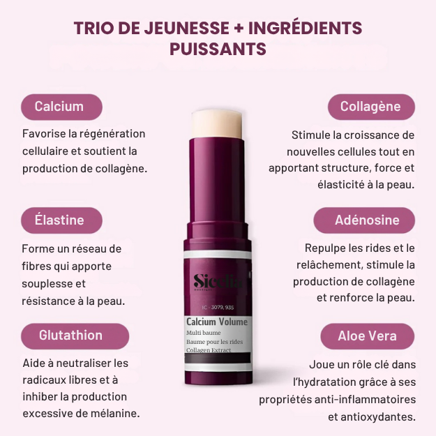 Collagen-Calcium Baume pour le visage
